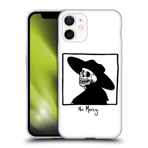 Head Case Designs Officially Licensed Matt Bailey Art No Mercy Soft Gel Case Compatible with Apple iPhone 12 Mini