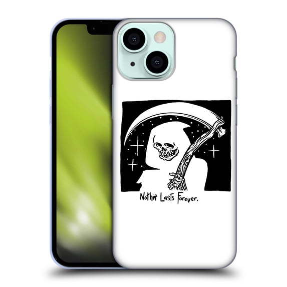 Head Case Designs Officially Licensed Matt Bailey Art Nothing Last Forever Soft Gel Case Compatible with Apple iPhone 13 Mini