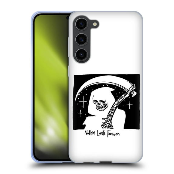 Head Case Designs Officially Licensed Matt Bailey Art Nothing Last Forever Soft Gel Case Compatible with Samsung Galaxy S23+ 5G
