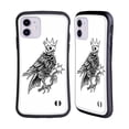 thumbnail image 1 of Head Case Designs Officially Licensed Matt Bailey Art Skelly Raven Hybrid Case Compatible with Apple iPhone 11, 1 of 7