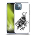 thumbnail image 1 of Head Case Designs Officially Licensed Matt Bailey Art Skelly Raven Soft Gel Case Compatible with Apple iPhone 13, 1 of 7