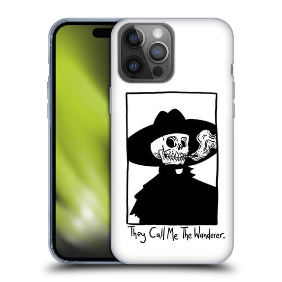 Head Case Designs Officially Licensed Matt Bailey Art They Call MeThe Wanderer Soft Gel Case Compatible with Apple iPhone 14 Pro Max