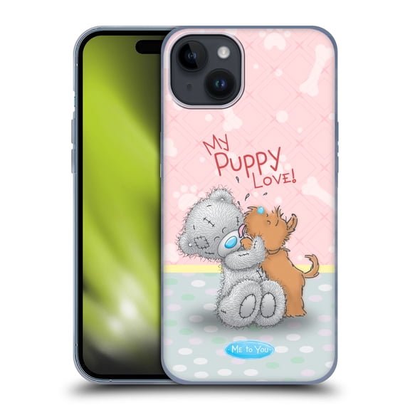 Head Case Designs Officially Licensed Me To You Classic Tatty Teddy Dog Pet Soft Gel Case Compatible with Apple iPhone 15 Plus