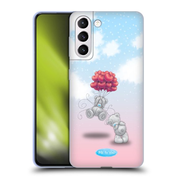 Head Case Designs Officially Licensed Me To You Classic Tatty Teddy Heart Balloons Soft Gel Case Compatible with Samsung Galaxy S21+ 5G
