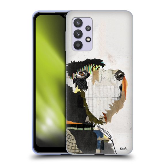 Head Case Designs Officially Licensed Michel Keck Dogs 2 Schnauzer Soft Gel Case Compatible with Samsung Galaxy A32 5G / M32 5G (2021)