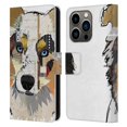 thumbnail image 1 of Head Case Designs Officially Licensed Michel Keck Dogs 3 Australian Shepherd Leather Book Wallet Case Cover Compatible with Apple iPhone 14 Pro, 1 of 6