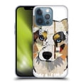 thumbnail image 1 of Head Case Designs Officially Licensed Michel Keck Dogs 3 Australian Shepherd Soft Gel Case Compatible with Apple iPhone 13 Pro, 1 of 7