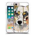 thumbnail image 1 of Head Case Designs Officially Licensed Michel Keck Dogs 3 Australian Shepherd Soft Gel Case Compatible with Apple iPhone 7 / 8 / SE 2020 & 2022, 1 of 7