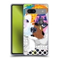 thumbnail image 1 of Head Case Designs Officially Licensed Michel Keck Dogs 3 Bulldog Puppy Soft Gel Case Compatible with Google Pixel 7a, 1 of 7