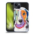 thumbnail image 1 of Head Case Designs Officially Licensed Michel Keck Dogs 3 Catahoula Leopard Hard Back Case Compatible with Apple iPhone 15 Plus, 1 of 7