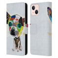 thumbnail image 1 of Head Case Designs Officially Licensed Michel Keck Dogs 3 Chihuahua 2 Leather Book Wallet Case Cover Compatible with Apple iPhone 13, 1 of 6