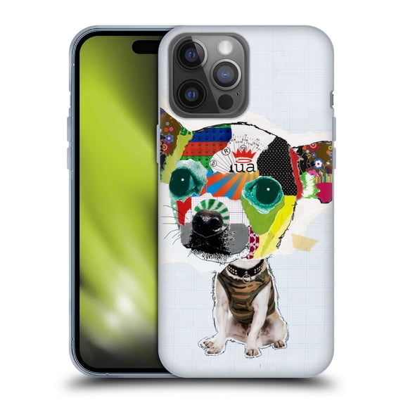 Head Case Designs Officially Licensed Michel Keck Dogs 3 Chihuahua 2 Soft Gel Case Compatible with Apple iPhone 14 Pro Max