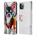 thumbnail image 1 of Head Case Designs Officially Licensed Michel Keck Dogs 3 Chihuahua Leather Book Wallet Case Cover Compatible with Apple iPhone 11 Pro Max, 1 of 6