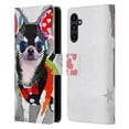 thumbnail image 1 of Head Case Designs Officially Licensed Michel Keck Dogs 3 Chihuahua Leather Book Wallet Case Cover Compatible with Samsung Galaxy A13 5G (2021), 1 of 6