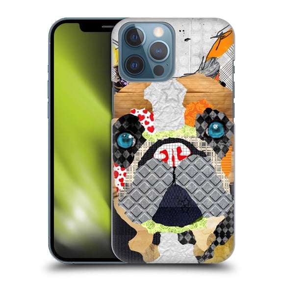 Head Case Designs Officially Licensed Michel Keck Dogs 3 French Bulldog Hard Back Case Compatible with Apple iPhone 13 Pro Max