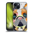 thumbnail image 1 of Head Case Designs Officially Licensed Michel Keck Dogs 3 French Bulldog Hard Back Case Compatible with Apple iPhone 15, 1 of 7