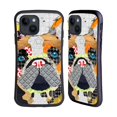 thumbnail image 1 of Head Case Designs Officially Licensed Michel Keck Dogs 3 French Bulldog Hybrid Case Compatible with Apple iPhone 15, 1 of 7