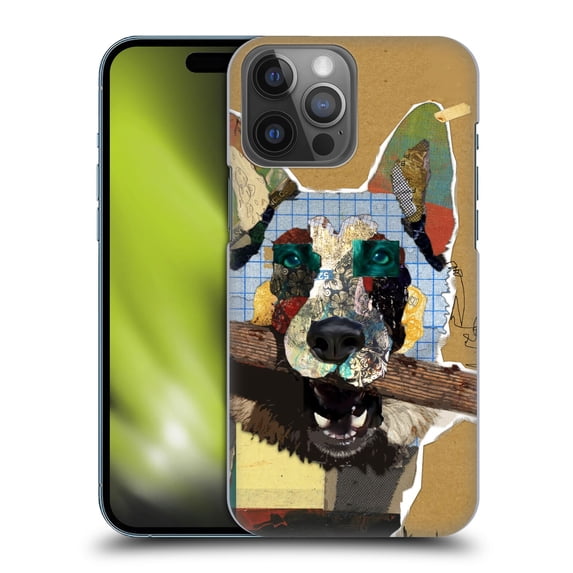 Head Case Designs Officially Licensed Michel Keck Dogs 3 German Shepherd Hard Back Case Compatible with Apple iPhone 14 Pro Max
