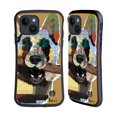 thumbnail image 1 of Head Case Designs Officially Licensed Michel Keck Dogs 3 German Shepherd Hybrid Case Compatible with Apple iPhone 15, 1 of 7