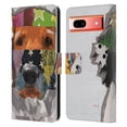 thumbnail image 1 of Head Case Designs Officially Licensed Michel Keck Dogs 3 Golden Retriever 2 Leather Book Wallet Case Cover Compatible with Google Pixel 7a, 1 of 6