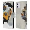 thumbnail image 1 of Head Case Designs Officially Licensed Michel Keck Dogs 3 Irish Setter Leather Book Wallet Case Cover Compatible with Apple iPhone 11, 1 of 6
