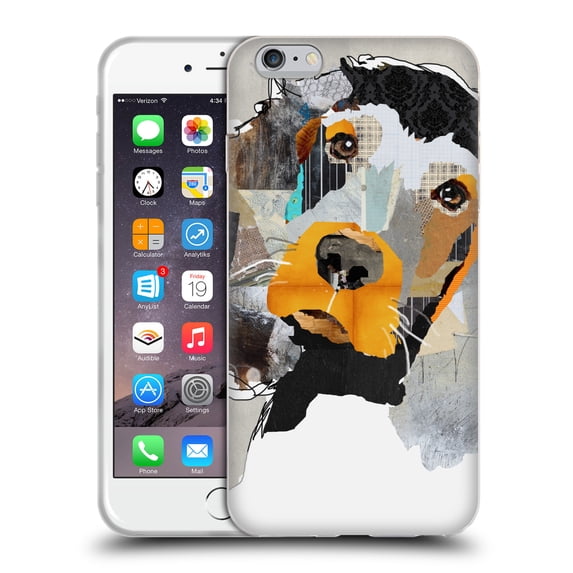 Head Case Designs Officially Licensed Michel Keck Dogs 3 Irish Setter Soft Gel Case Compatible with Apple iPhone 6 Plus / iPhone 6s Plus