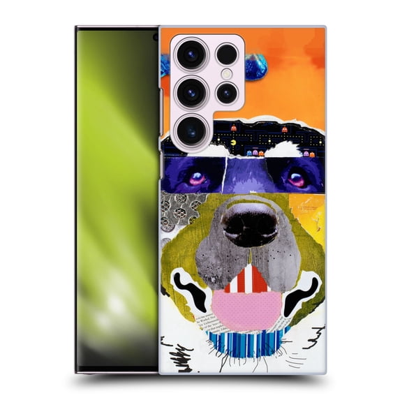 Head Case Designs Officially Licensed Michel Keck Dogs 3 Labrador Hard Back Case Compatible with Samsung Galaxy S23 Ultra 5G