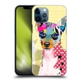thumbnail image 1 of Head Case Designs Officially Licensed Michel Keck Dogs 3 Mini Pinscher Hard Back Case Compatible with Apple iPhone 12 Pro Max, 1 of 7