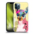 thumbnail image 1 of Head Case Designs Officially Licensed Michel Keck Dogs 3 Mini Pinscher Hard Back Case Compatible with Apple iPhone 12 / iPhone 12 Pro, 1 of 7