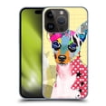 thumbnail image 1 of Head Case Designs Officially Licensed Michel Keck Dogs 3 Mini Pinscher Hard Back Case Compatible with Apple iPhone 15 Pro, 1 of 7