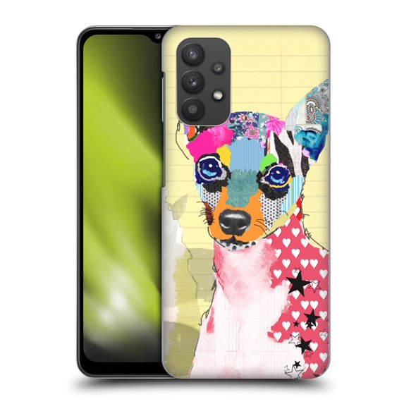 Head Case Designs Officially Licensed Michel Keck Dogs 3 Mini Pinscher Hard Back Case Compatible with Samsung Galaxy A32 5G / M32 5G (2021)
