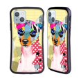 thumbnail image 1 of Head Case Designs Officially Licensed Michel Keck Dogs 3 Mini Pinscher Hybrid Case Compatible with Apple iPhone 14, 1 of 7