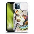 thumbnail image 1 of Head Case Designs Officially Licensed Michel Keck Dogs 3 Pit Bull Hard Back Case Compatible with Apple iPhone 12 / iPhone 12 Pro, 1 of 7