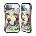 thumbnail image 1 of Head Case Designs Officially Licensed Michel Keck Dogs 3 Pit Bull Hybrid Case Compatible with Apple iPhone 13, 1 of 7