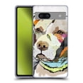 thumbnail image 1 of Head Case Designs Officially Licensed Michel Keck Dogs 3 Pit Bull Soft Gel Case Compatible with Google Pixel 7a, 1 of 7
