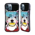 thumbnail image 1 of Head Case Designs Officially Licensed Michel Keck Dogs 3 Westie Hybrid Case Compatible with Apple iPhone 13 Pro Max, 1 of 7