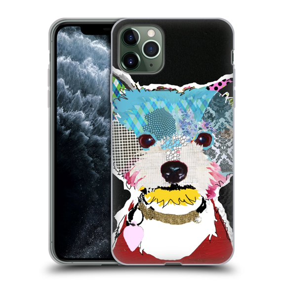 Head Case Designs Officially Licensed Michel Keck Dogs 3 Westie Soft Gel Case Compatible with Apple iPhone 11 Pro Max