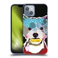 thumbnail image 1 of Head Case Designs Officially Licensed Michel Keck Dogs 3 Westie Soft Gel Case Compatible with Apple iPhone 14, 1 of 7