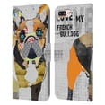 thumbnail image 1 of Head Case Designs Officially Licensed Michel Keck Dogs 4 French Bulldog Leather Book Wallet Case Cover Compatible with Apple iPhone 7 Plus / iPhone 8 Plus, 1 of 6
