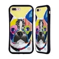 thumbnail image 1 of Head Case Designs Officially Licensed Michel Keck Dogs Boston Terrier Hybrid Case Compatible with Apple iPhone 7 Plus / iPhone 8 Plus, 1 of 7