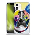 thumbnail image 1 of Head Case Designs Officially Licensed Michel Keck Dogs Boston Terrier Soft Gel Case Compatible with Apple iPhone 12 Mini, 1 of 7