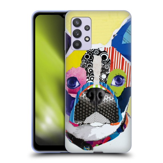 Head Case Designs Officially Licensed Michel Keck Dogs Boston Terrier Soft Gel Case Compatible with Samsung Galaxy A32 5G / M32 5G (2021)