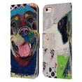 thumbnail image 1 of Head Case Designs Officially Licensed Michel Keck Dogs Rottweiler Leather Book Wallet Case Cover Compatible with Apple iPhone 6 / iPhone 6s, 1 of 6