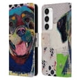 thumbnail image 1 of Head Case Designs Officially Licensed Michel Keck Dogs Rottweiler Leather Book Wallet Case Cover Compatible with Samsung Galaxy S23 5G, 1 of 6
