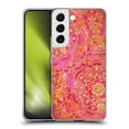 thumbnail image 1 of Head Case Designs Officially Licensed Micklyn Le Feuvre Mandala Hot Pink Gold and Orange Soft Gel Case Compatible with Samsung Galaxy S22 5G, 1 of 7