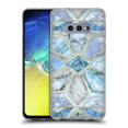 thumbnail image 1 of Head Case Designs Officially Licensed Micklyn Le Feuvre Marble Patterns Geometric Gilded Stone Tiles In Soft Blues Soft Gel Case Compatible with Samsung Galaxy S10e, 1 of 7