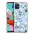 thumbnail image 1 of Head Case Designs Officially Licensed Micklyn Le Feuvre Marble Patterns Ice Blue And Jade Stone And Hexagon Tiles Soft Gel Case Compatible with Samsung Galaxy A51 (2019), 1 of 7