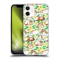 thumbnail image 1 of Head Case Designs Officially Licensed Micklyn Le Feuvre Patterns 2 Guinea Pigs And Daisies In Watercolour On Mint Soft Gel Case Compatible with Apple iPhone 12 Mini, 1 of 7