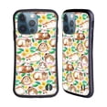 thumbnail image 1 of Head Case Designs Officially Licensed Micklyn Le Feuvre Patterns 2 Guinea Pigs And Daisies In Watercolour On Pink Hybrid Case Compatible with Apple iPhone 13 Pro, 1 of 7