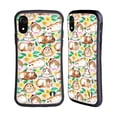 thumbnail image 1 of Head Case Designs Officially Licensed Micklyn Le Feuvre Patterns 2 Guinea Pigs And Daisies In Watercolour On Pink Hybrid Case Compatible with Apple iPhone XR, 1 of 7